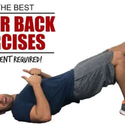 Lower back exercises at home